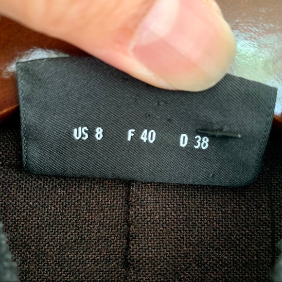 Akris Punto Stand Collar Ribbed Jacket Gray Size 8 - Picture 14 of 15